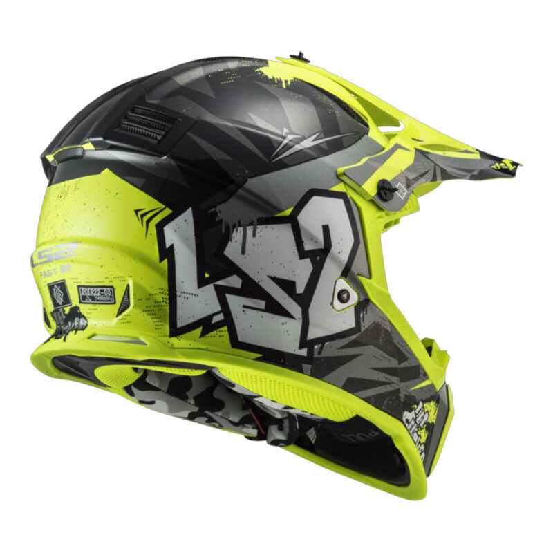 LS2 MX437 FAST II MINI CRUSHER helmet