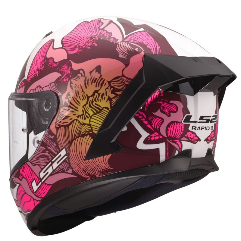 LS2 FF820 RAPID 3 POPPIES 2 Helmet