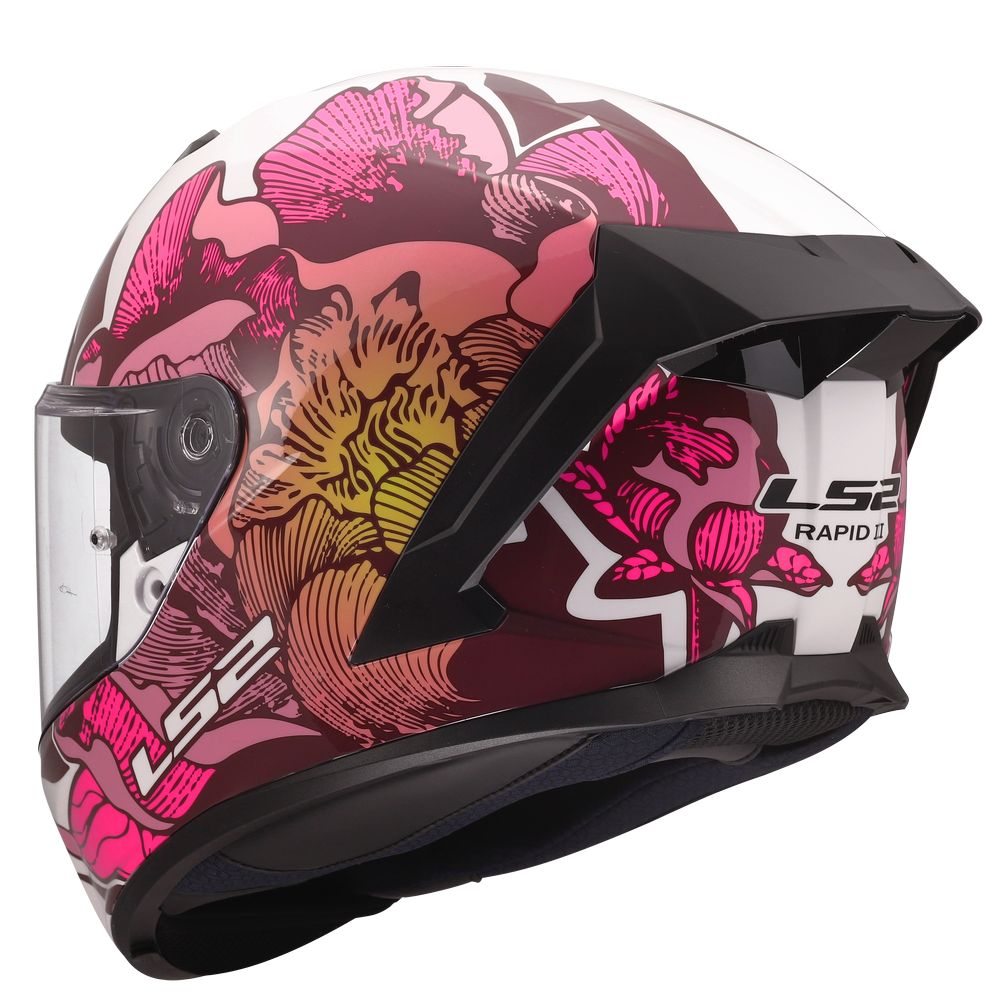 LS2 FF820 RAPID 3 POPPIES 2 Helmet