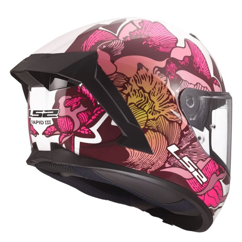 LS2 FF820 RAPID 3 POPPIES 2 Helmet
