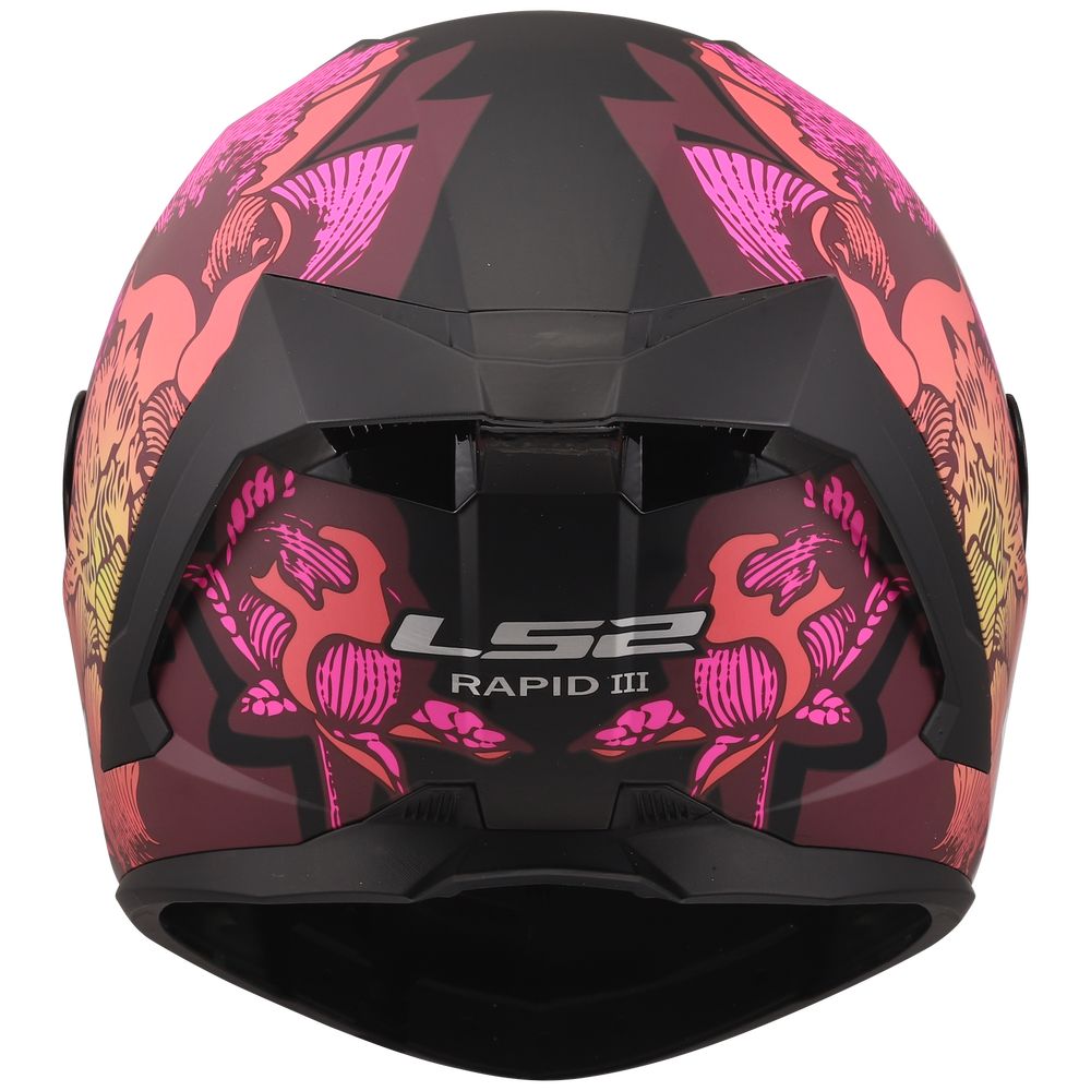 LS2 FF820 RAPID 3 POPPIES 2 Helmet