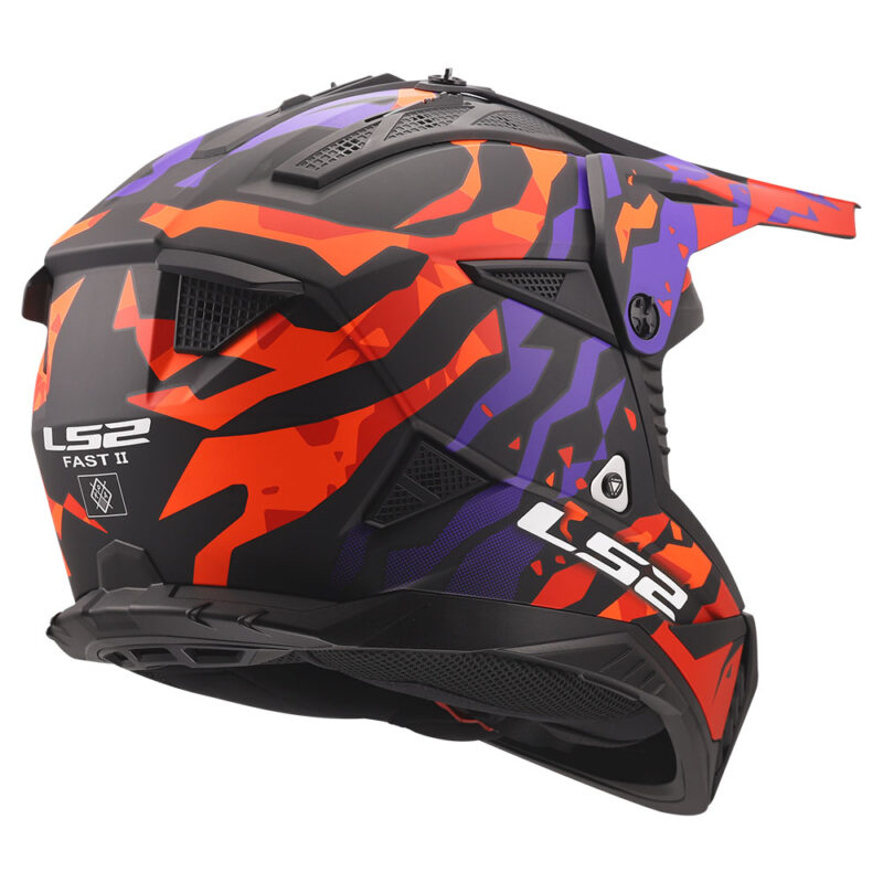 LS2 MX708 FAST II GROTESK Helmet