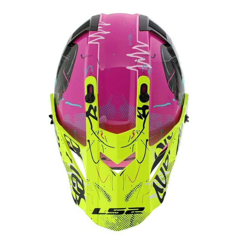 Шлем детский LS2 MX437 FAST II MINI GORILLA